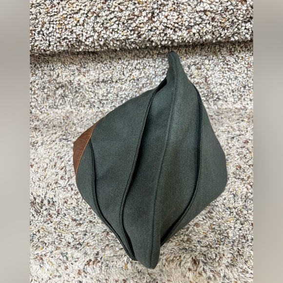 Vintage 1957 Army Garrison Wool Military Caps Green - Picture 4 of 6